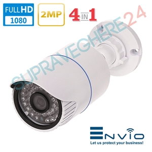Imaginea Camera Supraveghere Exterior, AHD CVI TVI CVBS - Sony 2 Megapixel 1080p , IR 30m, Envio ENV-ZEM30-200S
