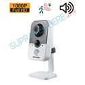 Imaginea Camera Cub De Interior Starlight, Audio Integrat, PIR, FullHD 1080p, IR 20m Hikvision DS-2CE38D8T-PIR