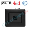 Imaginea DVR / NVR Hibrid 4 canale 720p / 1080p, 5 in 1 TVI CVI AHD CVBS IP, Envio ADP-504